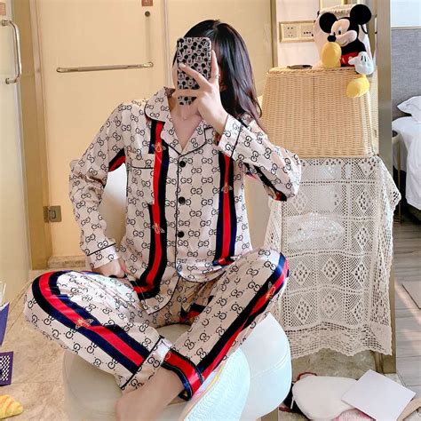 gucci pajamas for women|harrods women's gucci pyjamas.